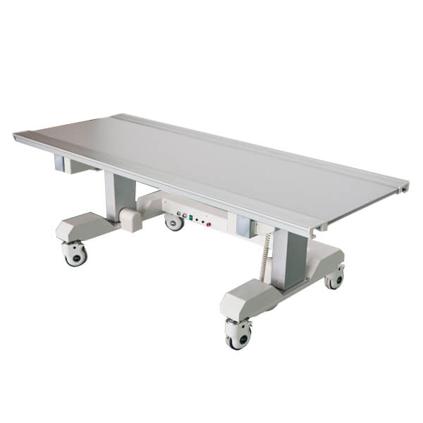 Electric diagnostic bed x ray front low side